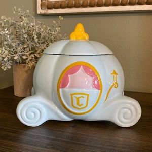 Rae Dunn Disney Princess Carriage Jar